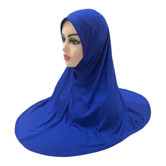 Pinless hijab Islamic hijab ready to wear hijab instant hijab khimar for Muslim - Picture 1 of 2